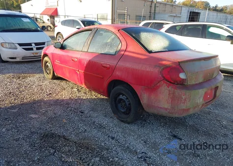 2000 Plymouth Neon Highline z USA, uszkodzony, nr VIN 1P3ES46C9YD826844